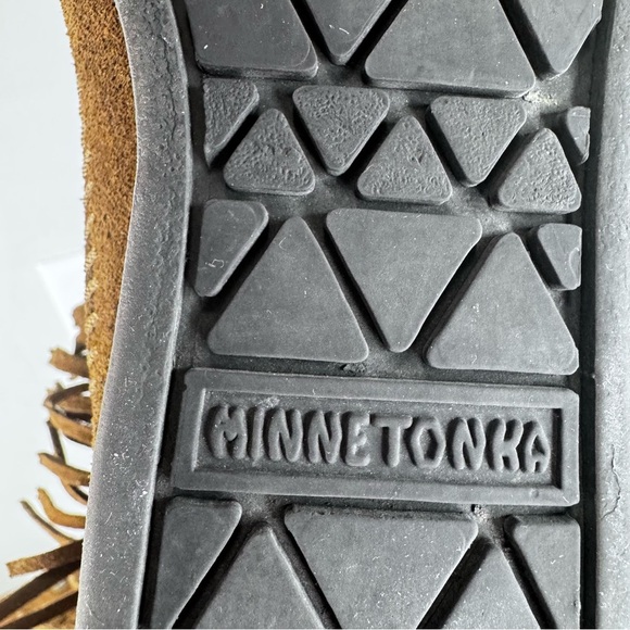 Minnetonka Suede Ankle Moccasins Size 9 - Picture 5 of 13